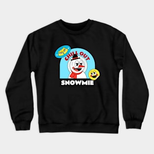 Snowman Christmas cute Crewneck Sweatshirt